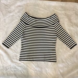 🖤 Venini Black & White Striped Sweater | Size XL 🖤